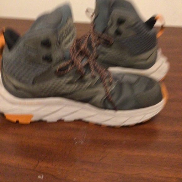 HOKA ANACAPA MID RISE HIKING BOOTS WITH GORTEX BODY AND VIBRAM SOLE MENSSZ 11.5D - Picture 11 of 14